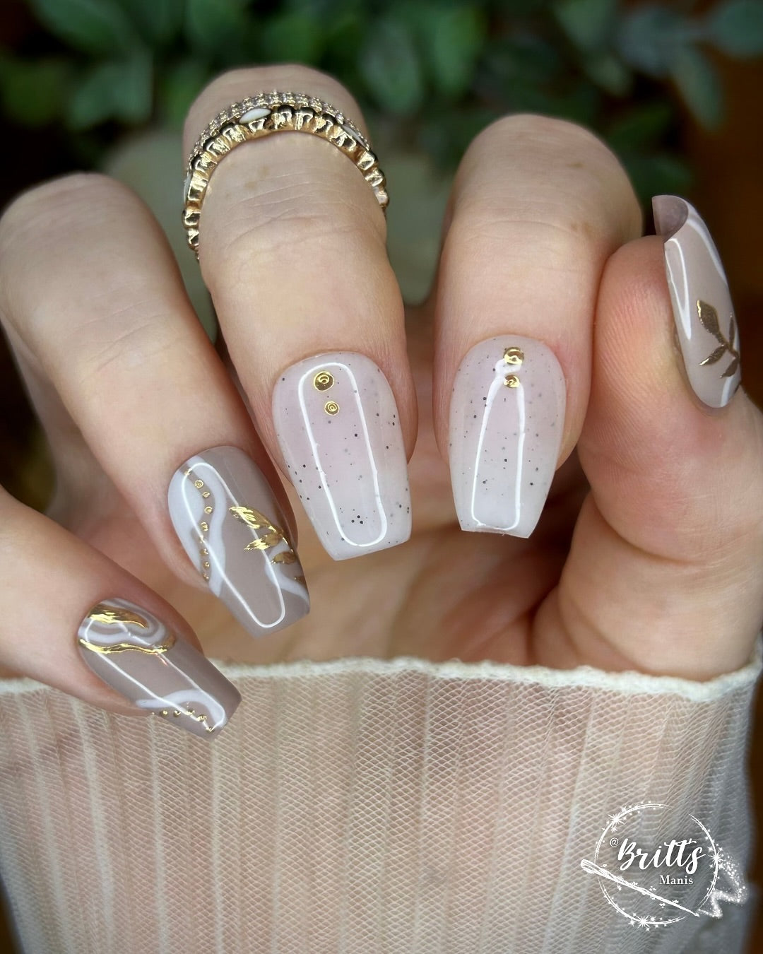 Gilded Stone