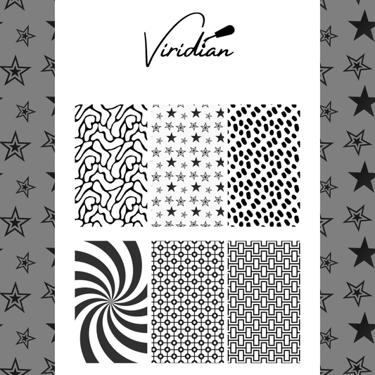 Black and White Overlays 2 - Waterslide Decals