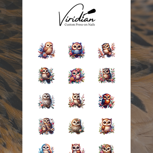 Feathered Cuties - Waterslide Decals