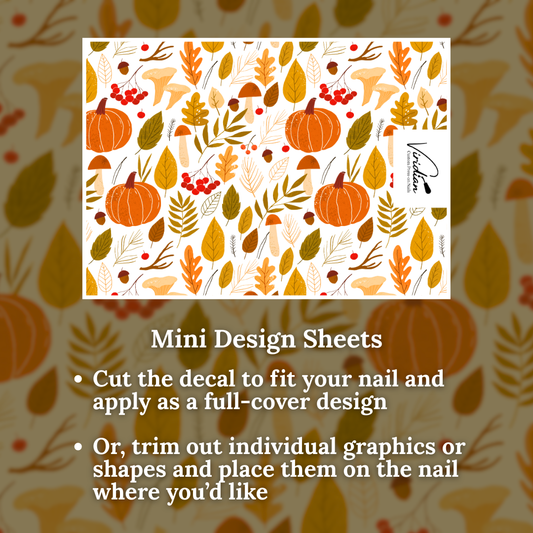 Forest Gathering - Mini Waterslide Decals