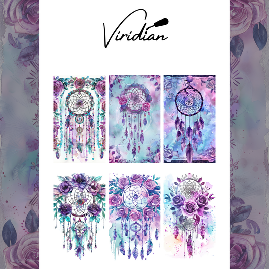 Purple Dreams - Waterslide Decals