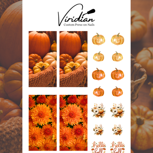Cozy Fall Vibes - Waterslide Decals