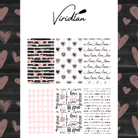 Written with Love - Waterslide Decals