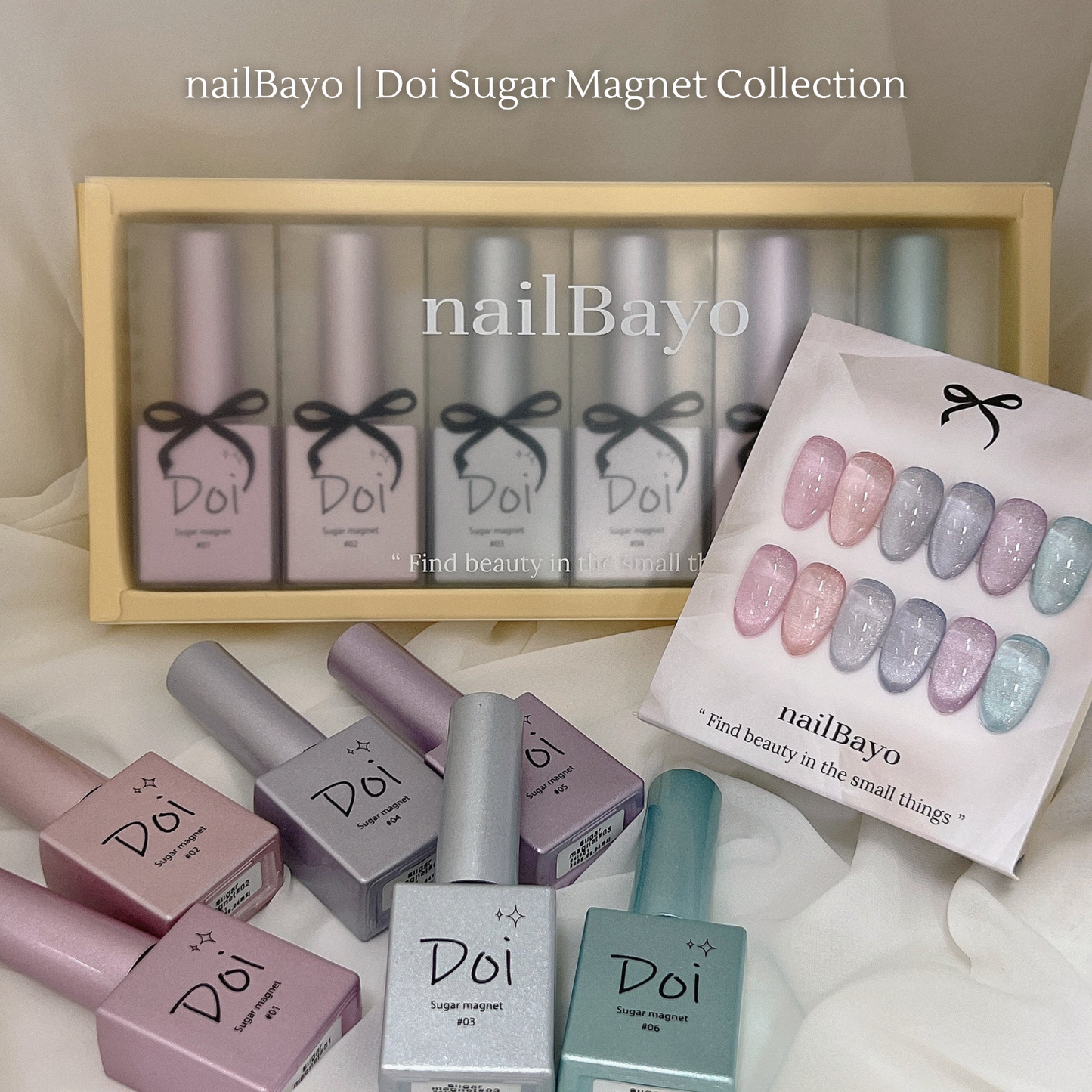nailBayo Doi Sugar Magnet Collection