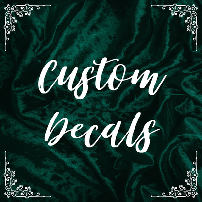 Custom Waterslide Decals