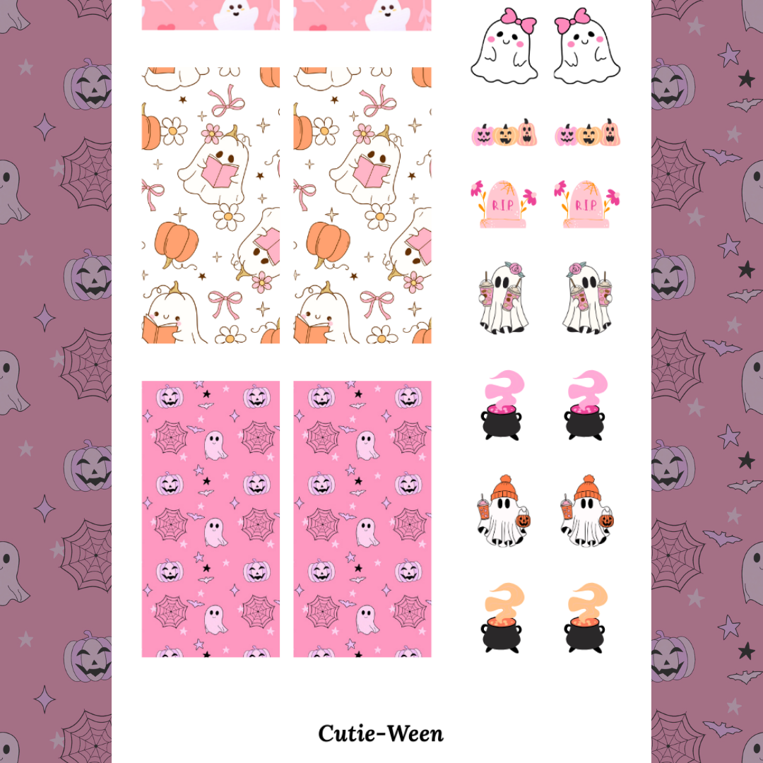 Cutie-ween - Waterslide Decals
