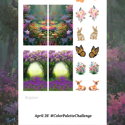 Apr. 26' #ColorPaletteChallenge - Waterslide Decals