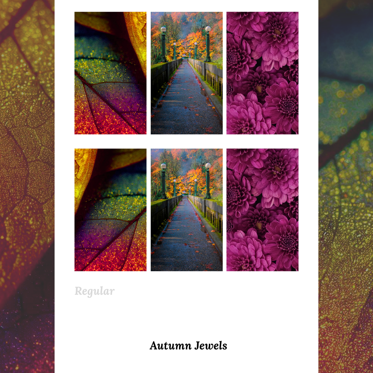 Autumn Jewels - Waterslide Decals