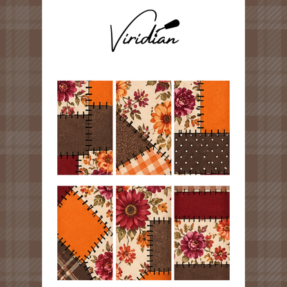 Autumn Patchwork - Waterslide Decals