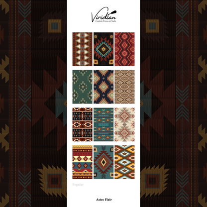Aztec Flair - Waterslide Decals