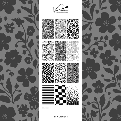 B&W Overlays 1 - Waterslide Decals