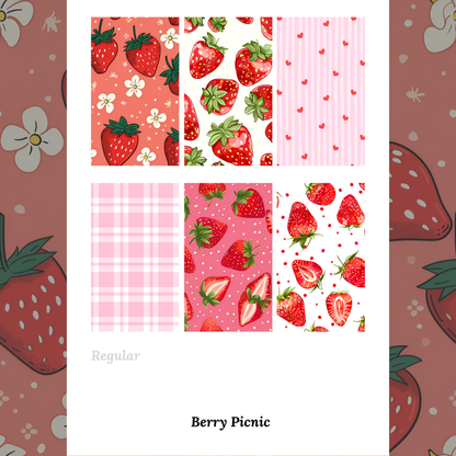 Berry Picnic- Waterslide Decals