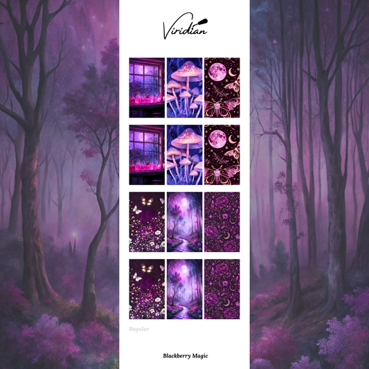 Blackberry Magic - Waterslide Decals