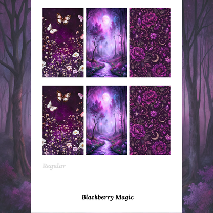 Blackberry Magic - Waterslide Decals