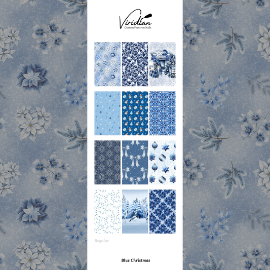 Blue Christmas - Waterslide Decals