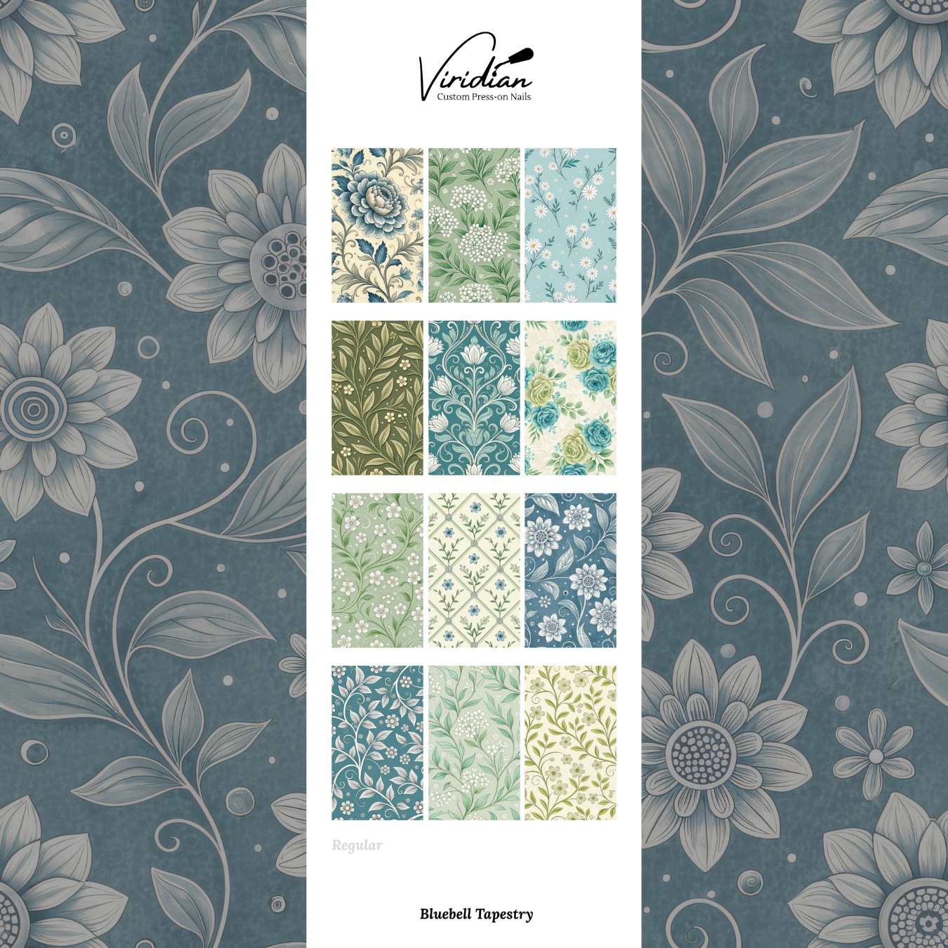 Bluebell Tapestry - Waterslide Decals