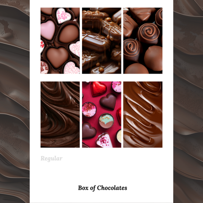 Box of Chocolates - Waterslide Decals