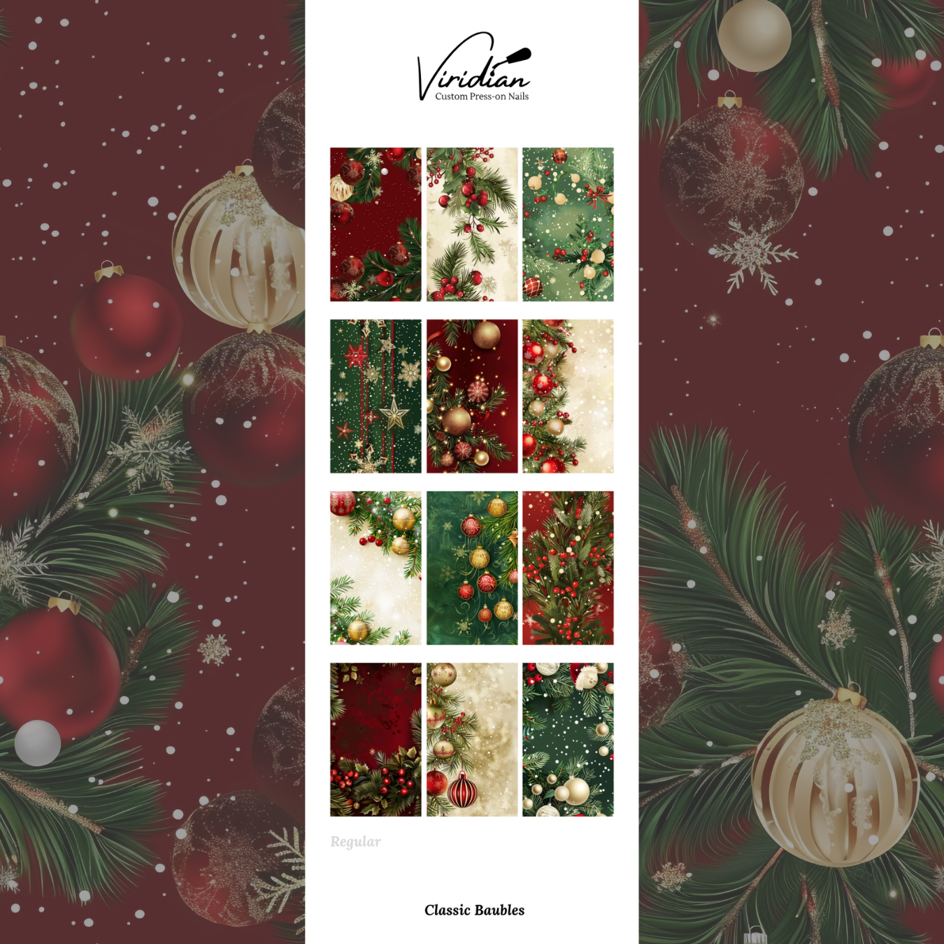 Classic Baubles - Waterslide Decals