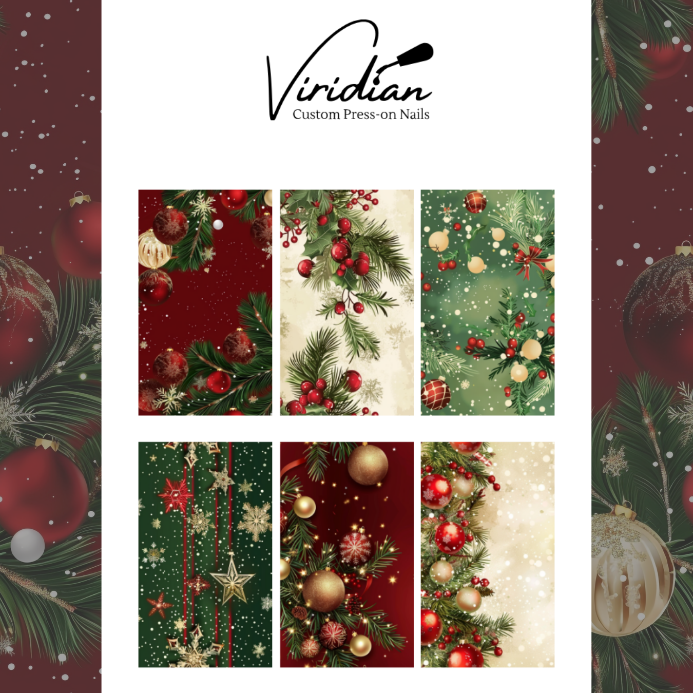 Classic Baubles - Waterslide Decals