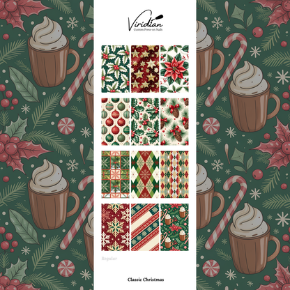 Classic Christmas - Waterslide Decals