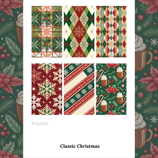 Classic Christmas - Waterslide Decals
