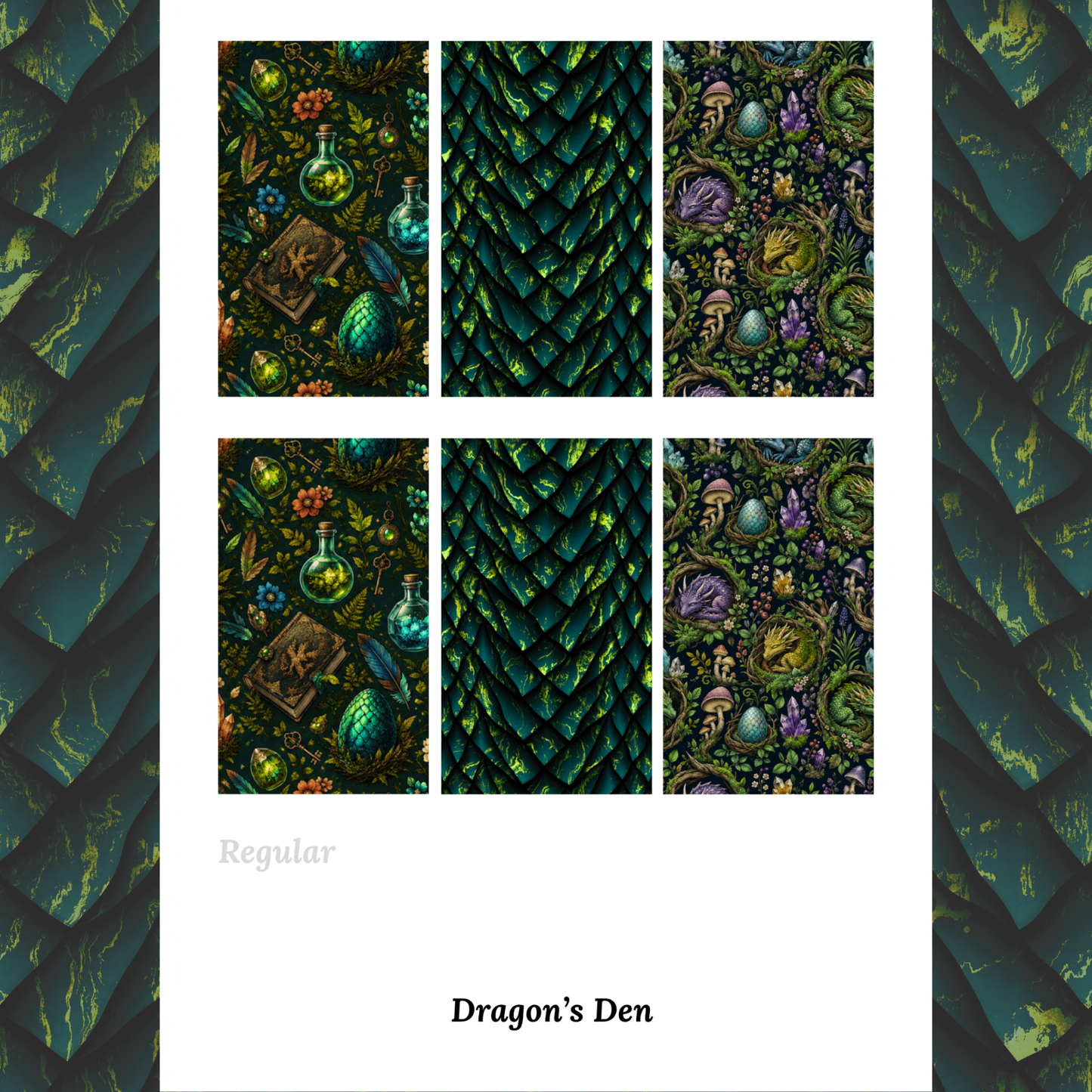 Dragon's Den - Waterslide Decals