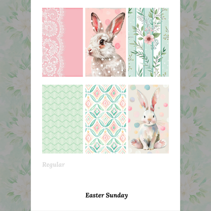 Easter Sunday - Waterslide Decals
