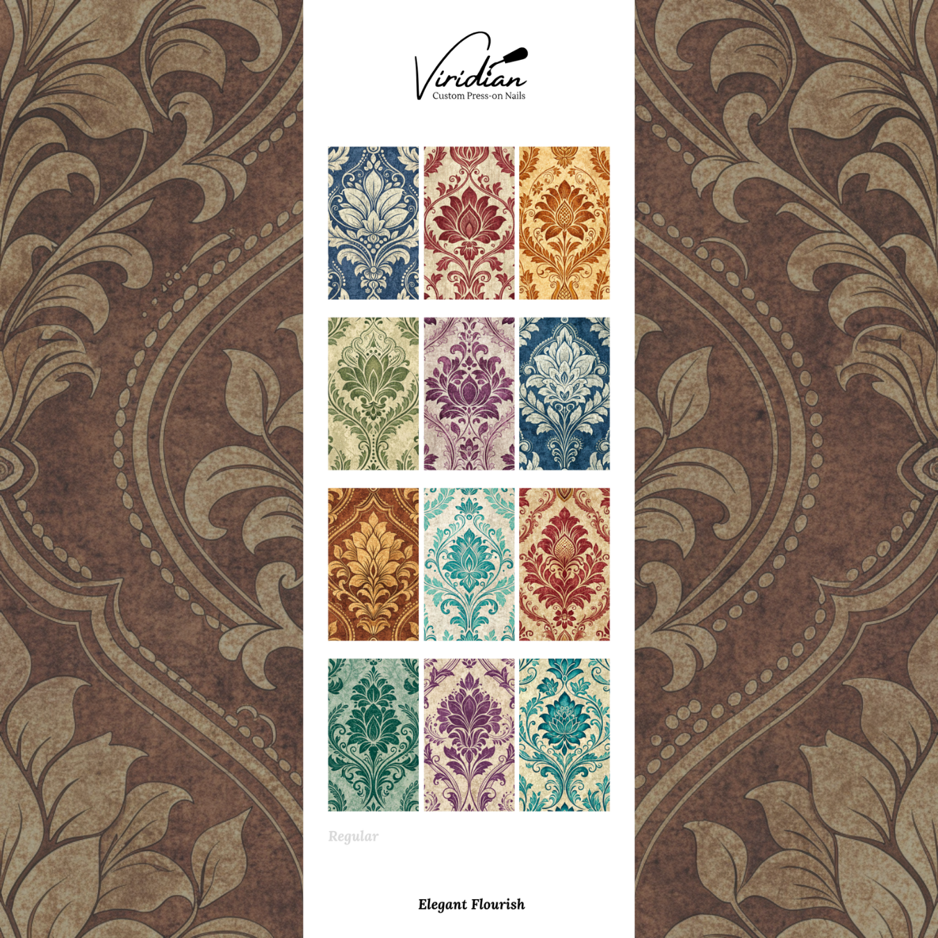 Elegant Flourish - Waterslide Decals