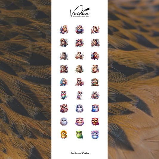 Feathered Cuties - Waterslide Decals
