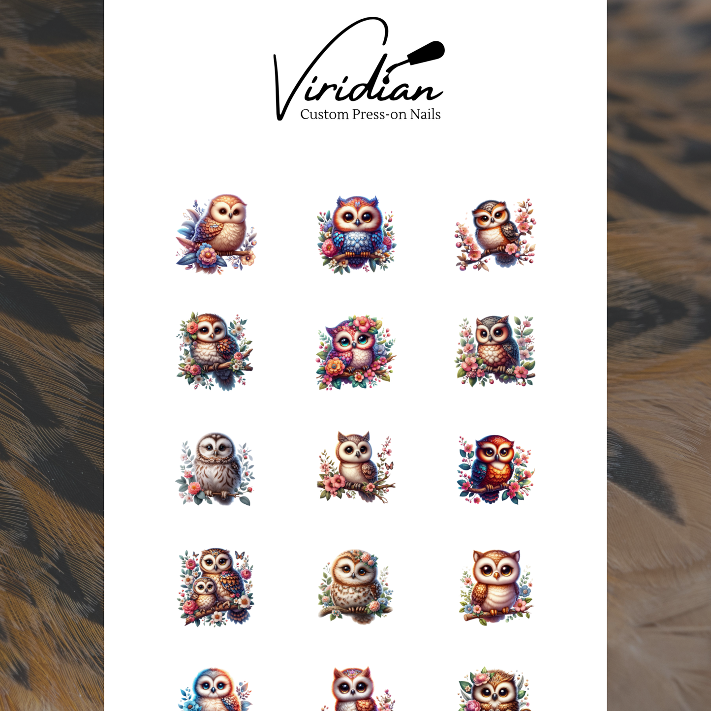 Feathered Cuties - Waterslide Decals