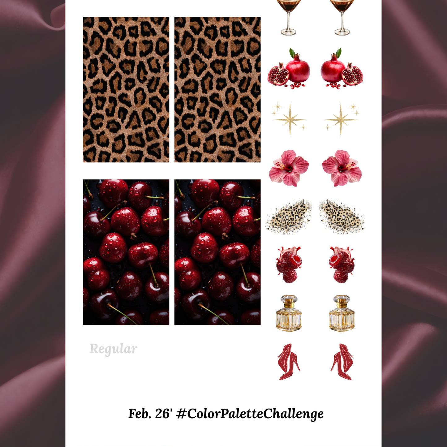 Feb. 26' #ColorPaletteChallenge - Waterslide Decals