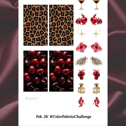 Feb. 26' #ColorPaletteChallenge - Waterslide Decals