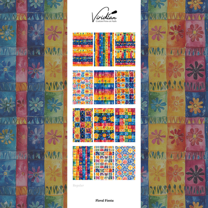 Floral Fiesta - Waterslide Decals