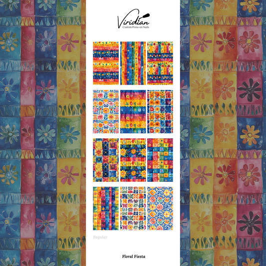 Floral Fiesta - Waterslide Decals