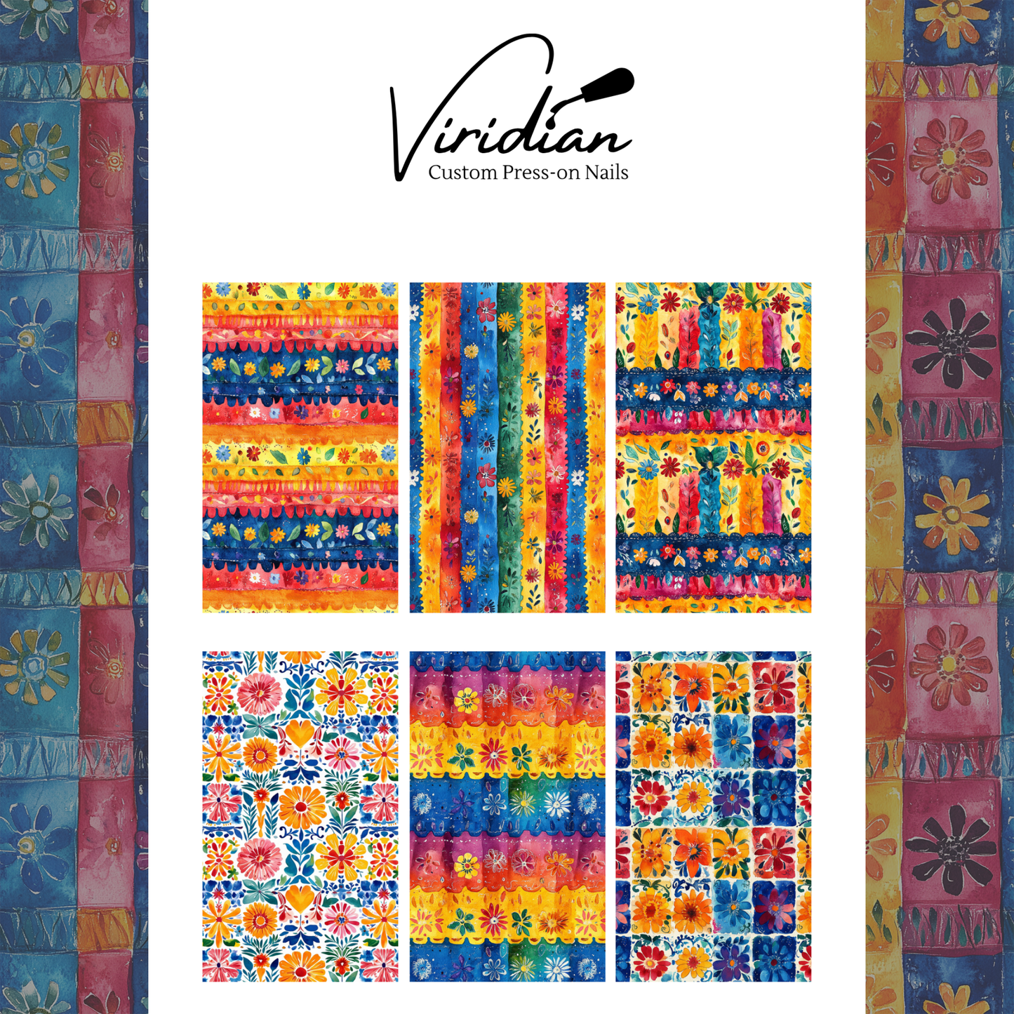 Floral Fiesta - Waterslide Decals