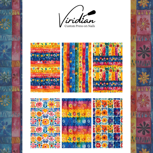 Floral Fiesta - Waterslide Decals