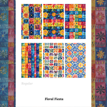 Floral Fiesta - Waterslide Decals