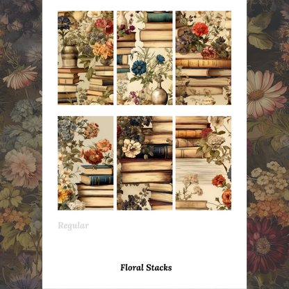 Floral Stacks - Waterslide Decals