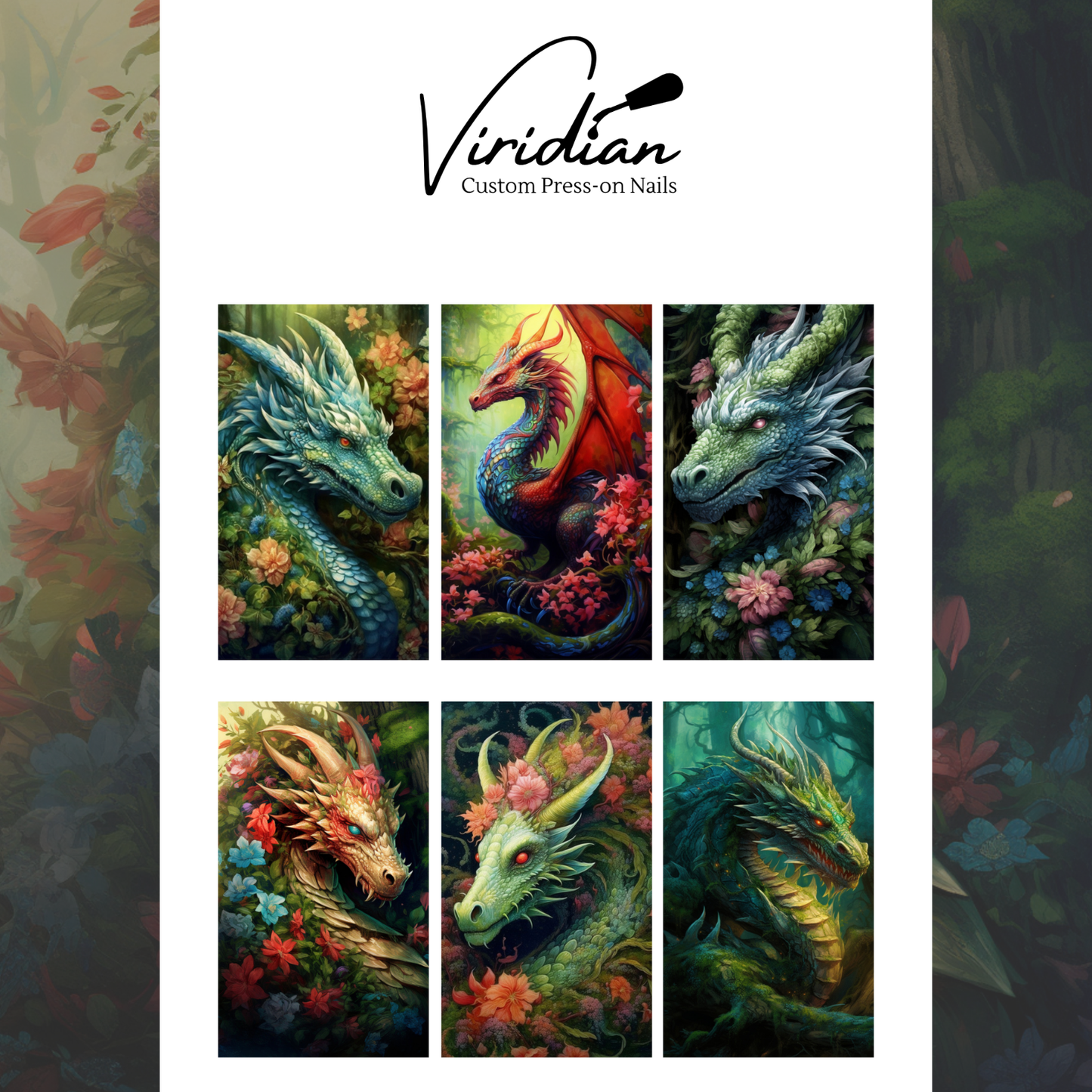 Forest Dragons - Waterslide Decals
