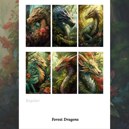 Forest Dragons - Waterslide Decals