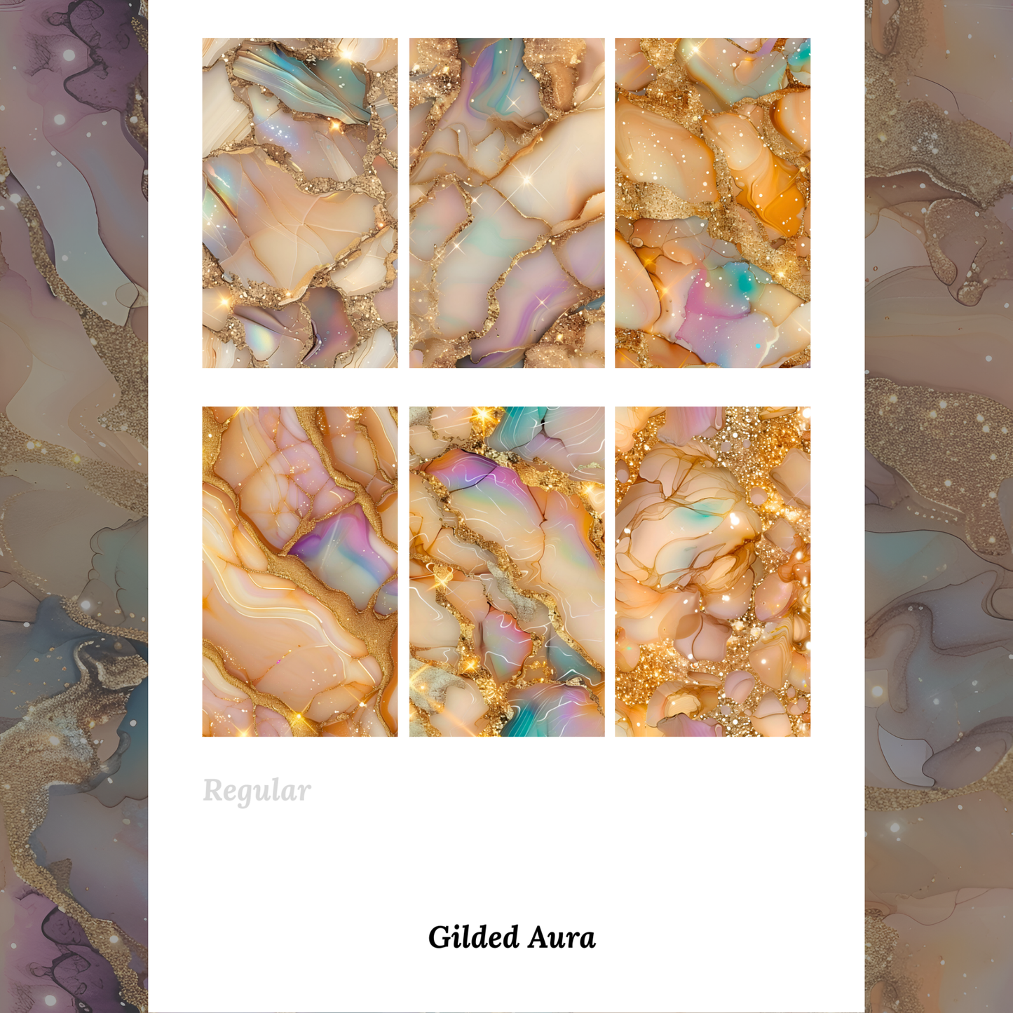 Gilded Aura - Waterslide Decals