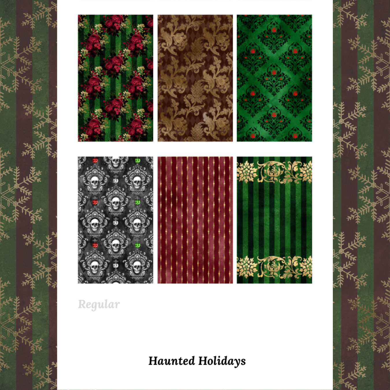 Haunted Holidays - Waterslide Decals