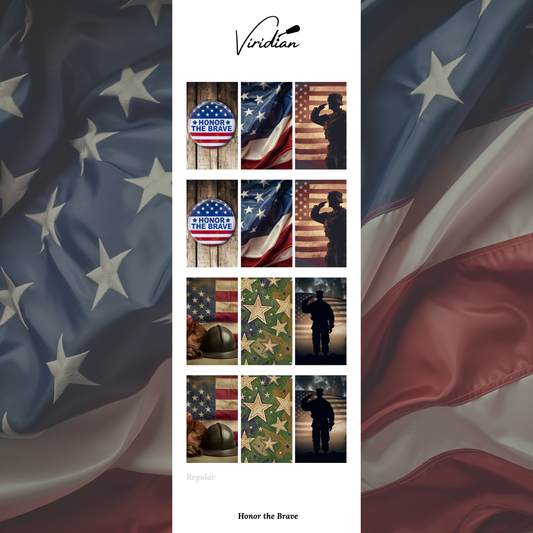 Honor the Brave - Waterslide Decals
