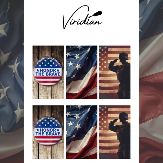 Honor the Brave - Waterslide Decals