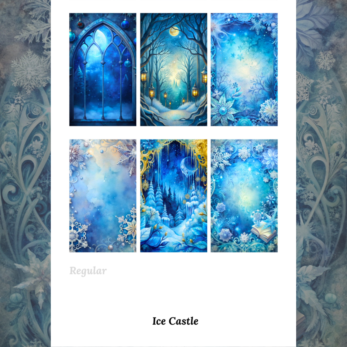 Ice Castle - Waterslide Decals