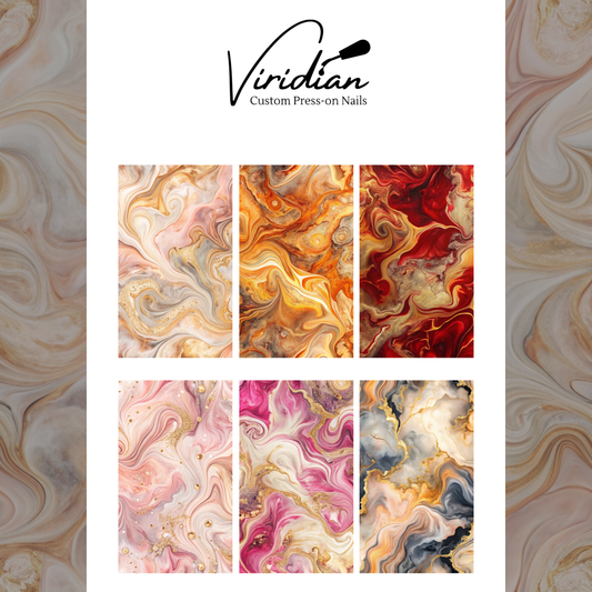 Ink Swirl Galaxy - Waterslide Decals