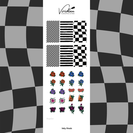 Inky Petals - Waterslide Decals