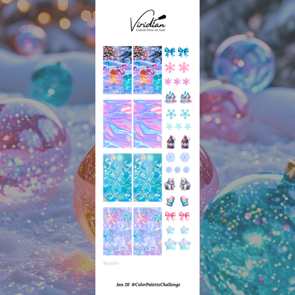 Jan. 26' #ColorPaletteChallenge - Waterslide Decals
