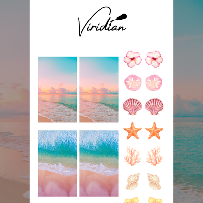 July 26' #ColorPaletteChallenge - Waterslide Decals
