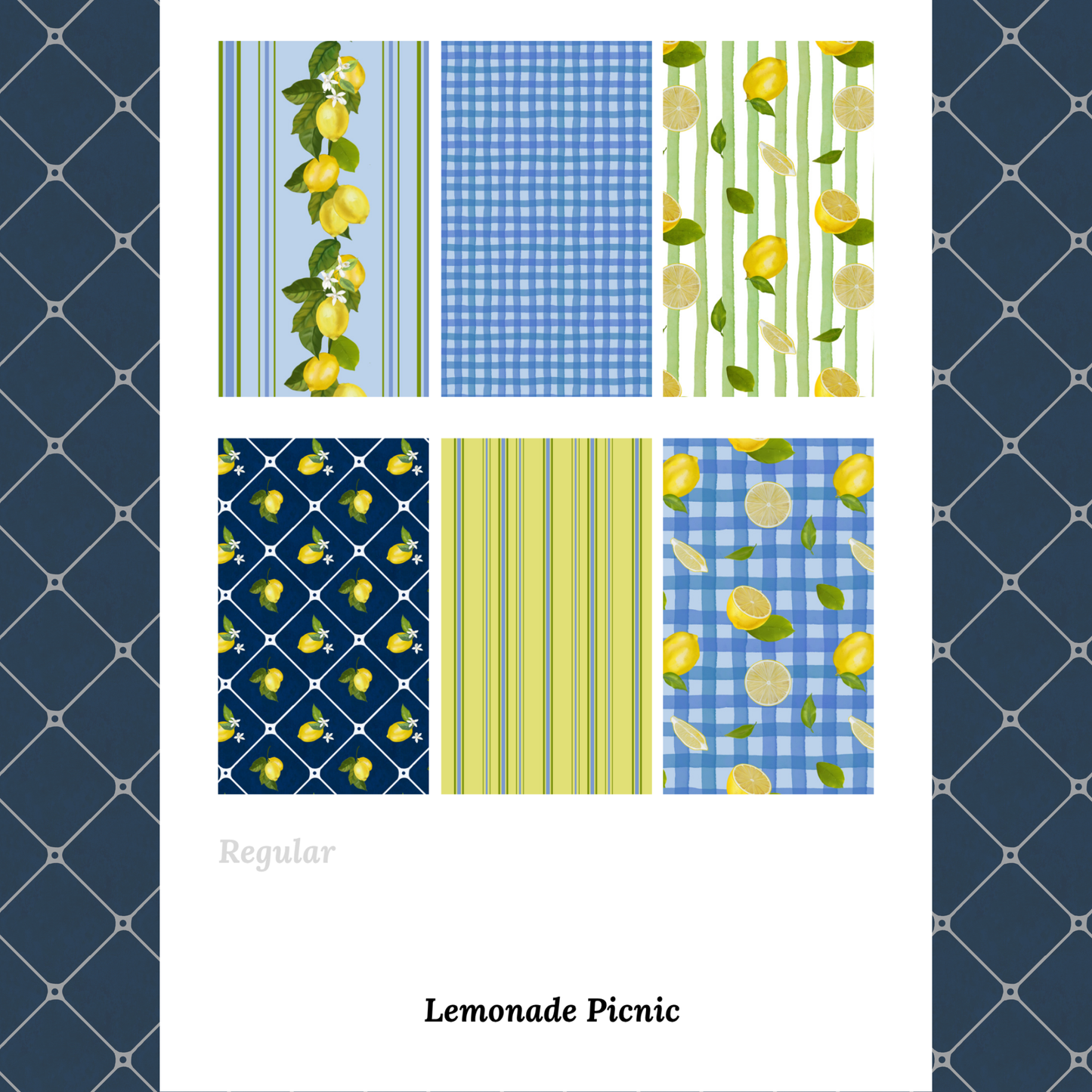 Lemonade Picnic - Waterslide Decals